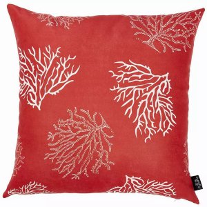 Homeroots.co 355333 Square Redecoral Reef Decorative Throw Pillow Cove