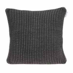 Homeroots.co 334146 20 X 7 X 20 Transitional Charcoal Pillow Cover Wit