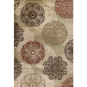 Homeroots.co 353475 3' X 5' Sage Polypropylene Area Rug