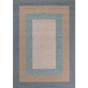 Homeroots.co 374952 2' X 3' Spa Polypropylene Accent Rug