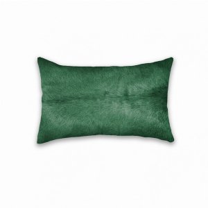 Homeroots.co 317062 12 X 20 X 5 Verde Cowhide - Pillow