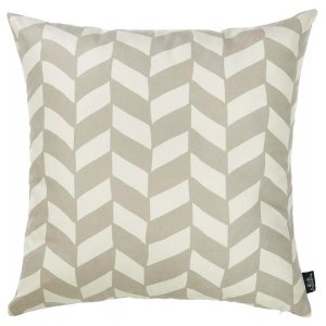 Homeroots.co 355316 18x18gray Olive Towers Decorative Throw Pillow Cov