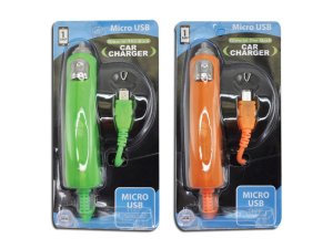 Bulk EN897 Neon Micro Usb Car Charger