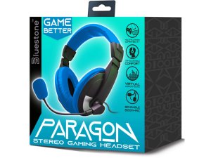 Bulk BB922 Paragon Stereo Gaming Headphones With Microphone In Black A