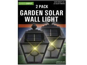 Bulk GE645 Outdoor Led Solar Wall Lamp