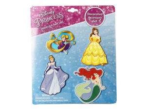 Bulk AC057 Disney Princess Adhesive Sticker Patches Decorative Accesso