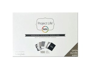 Bulk GR395 Becky Higgins Project Life Wedding Edition 100 Piece Mini J