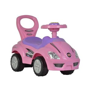 Dti 382A_pink Freddo Toys Deluxe Ride On Car  Push Car (pink)