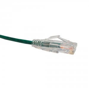 Unc CS6-10F-GRN 10ft Cat6 Clearfit Slim Patch Cable Grn