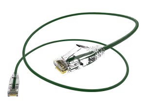 Unc CS6-10F-GRN 10ft Cat6 Clearfit Slim Patch Cable Grn