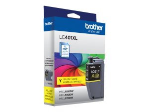 Original Brother LC401XLYS High Yield Yellow Ink Cartridge