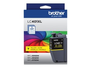 Original Brother LC401XLYS High Yield Yellow Ink Cartridge