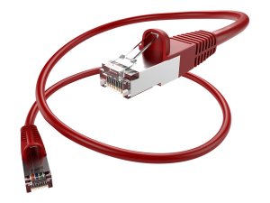 Unc PC5E-10F-RED-SH-S 10ft Red Cat5e Shielded Patch Cable, Futp, Snagl