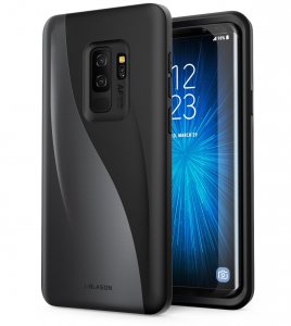 I G-S9P-LUNA-BLACK Not A Clunky Case, Slim Two Piece