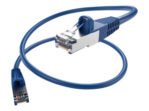 Unirise PC5E-15F-BLU-SH-S 15ft Blue Cat5e Shielded Patch Cable, Futp, 