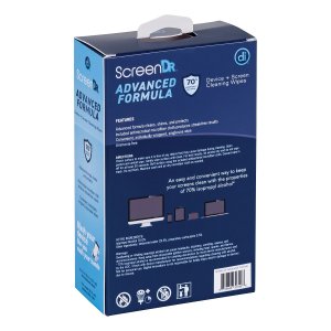 Allsop 32348 Screen Dr Wet Wipes W Microfib