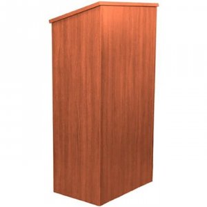 Amplivox W280-CH Full Height Wood Lectern - Ch