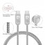 Siig CBUS0L11S1 Cb Cb-us0l11-s1 3.3ft Zinc Alloy Usb-c To Usb-c Chargi