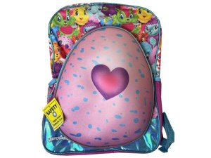 Bulk HL452 Hatchimals 3d Heart Egg 16quot; Molded Backpack