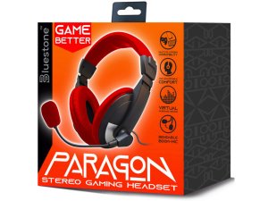 Bulk BB924 Paragon Stereo Gaming Headphones With Microphone In Black A