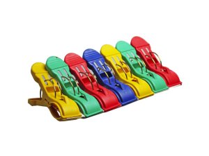 Bulk GN107 7pc Jumbo Clip Set