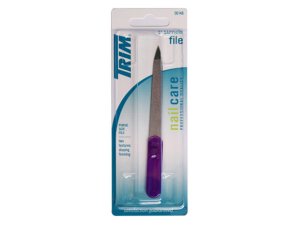 Bulk MK426 Trim 5quot; Purse Size Sapphire Nail File