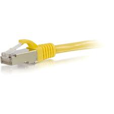 C2g 00874 -30ft Cat6 Snagless Shielded (stp) Network Patch Cable - Yel