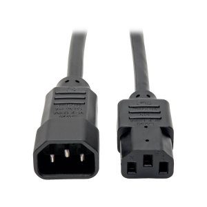 Tripp  , Standard Computer Power Extension Cord, 10a, 18awg (iec-320-c