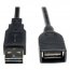 Tripp UR024-001 1ft Usb 2.0 High Speed Extension Cable Reversible A To