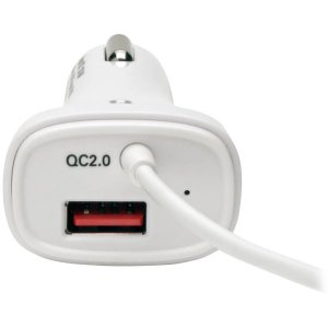 Tripp U280-C02-S-M6 Dual Usb Car Charger W- Quick Charge 2.0 For Table