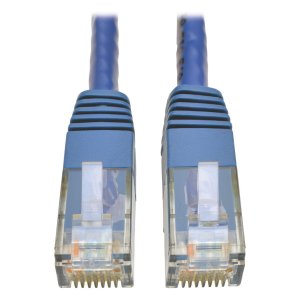 Tripp N200-050-BL Cat6 Gigabit Molded Patch Cable Rj45 M-m 550mhz 24 A