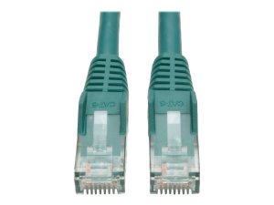 Tripp N201-004-GN Cat6 Gbe Snagless Molded Patch Cable Utp Green Rj45 