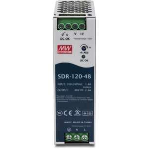 Trendnet TI-S12048 120 W Single Output Industrial Din-rail Power Suppl