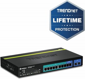 Trendnet TPE-1020WS 10-port Gigabit Web Smart Poe+ Switch - 8 Network,