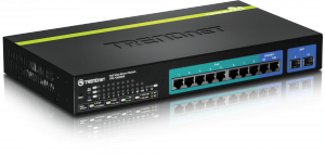 Trendnet TPE-1020WS 10-port Gigabit Web Smart Poe+ Switch - 8 Network,