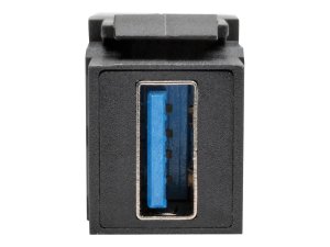 Tripp U325-000-KPA-BK Usb 3.0 Keystone Panel Mount Coupler Angled F-f 