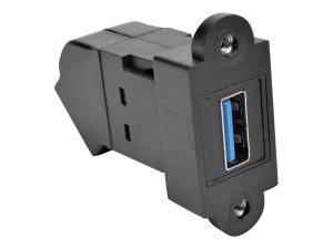 Tripp U325-000-KPA-BK Usb 3.0 Keystone Panel Mount Coupler Angled F-f 