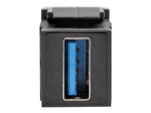 Tripp U325-000-KPA-BK Usb 3.0 Keystone Panel Mount Coupler Angled F-f 