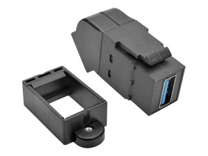 Tripp U325-000-KPA-BK Usb 3.0 Keystone Panel Mount Coupler Angled F-f 