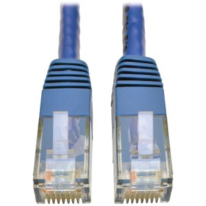 Tripp N200-005-BL Cat6 Gigabit Molded Patch Cable (rj45 M-m), Blue, 5 