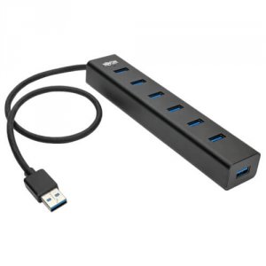 Tripp U360-007-AL 7-port Usb 3.0 Superspeed Hub - Splitter Portable Mi