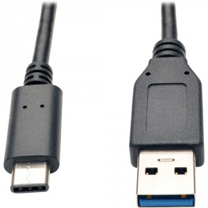 Tripp U428-003-G2 3ft Usb 3.1 Gen 2 Usb-c To Usb-a Cable 10 Gbps Usb T