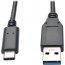 Tripp U428-003-G2 3ft Usb 3.1 Gen 2 Usb-c To Usb-a Cable 10 Gbps Usb T