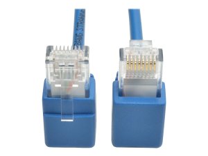 Tripp N201-SR2-BL Cat6 Gigabit Snagless Molded Slim Utp Patch Cable Ri