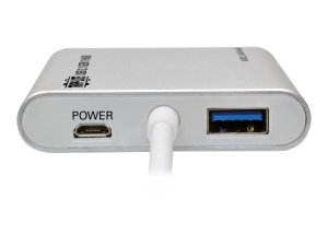 Tripp U460-004-4A 4-port Usb 3.1 Usb-c To Usb-a Hub W- Usb-c Charging 