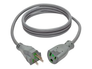 Tripp P022-006-GY-HG 6ft Hospital Medical Power Extension Cord 5-15p 5