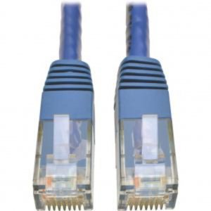 Tripp N200-002-BL Cat6 Gigabit Molded Patch Cable Rj45 M-m 550mhz 24 A