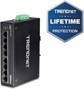 Trendnet TI-PG80 8-port Hardened Industrial Gigabit Poe+ Din-rail Swit