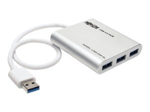 Tripp U360-004-AL 4-port Portable Usb 3.0 Superspeed Mini Hub Aluminum