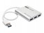 Tripp U360-004-AL 4-port Portable Usb 3.0 Superspeed Mini Hub Aluminum